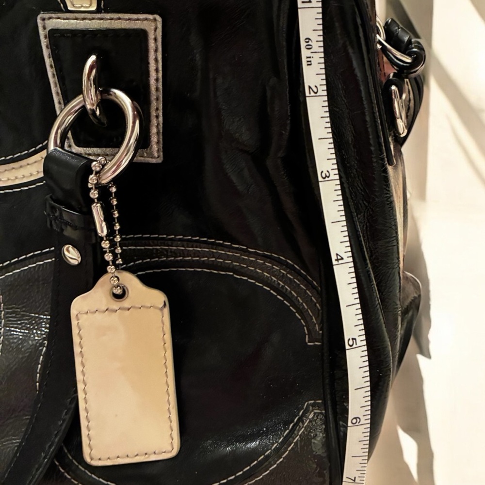 Vintage Coach 70th Anniversary Inlaid C Convertible Signature Satchel - Picture 16 of 16